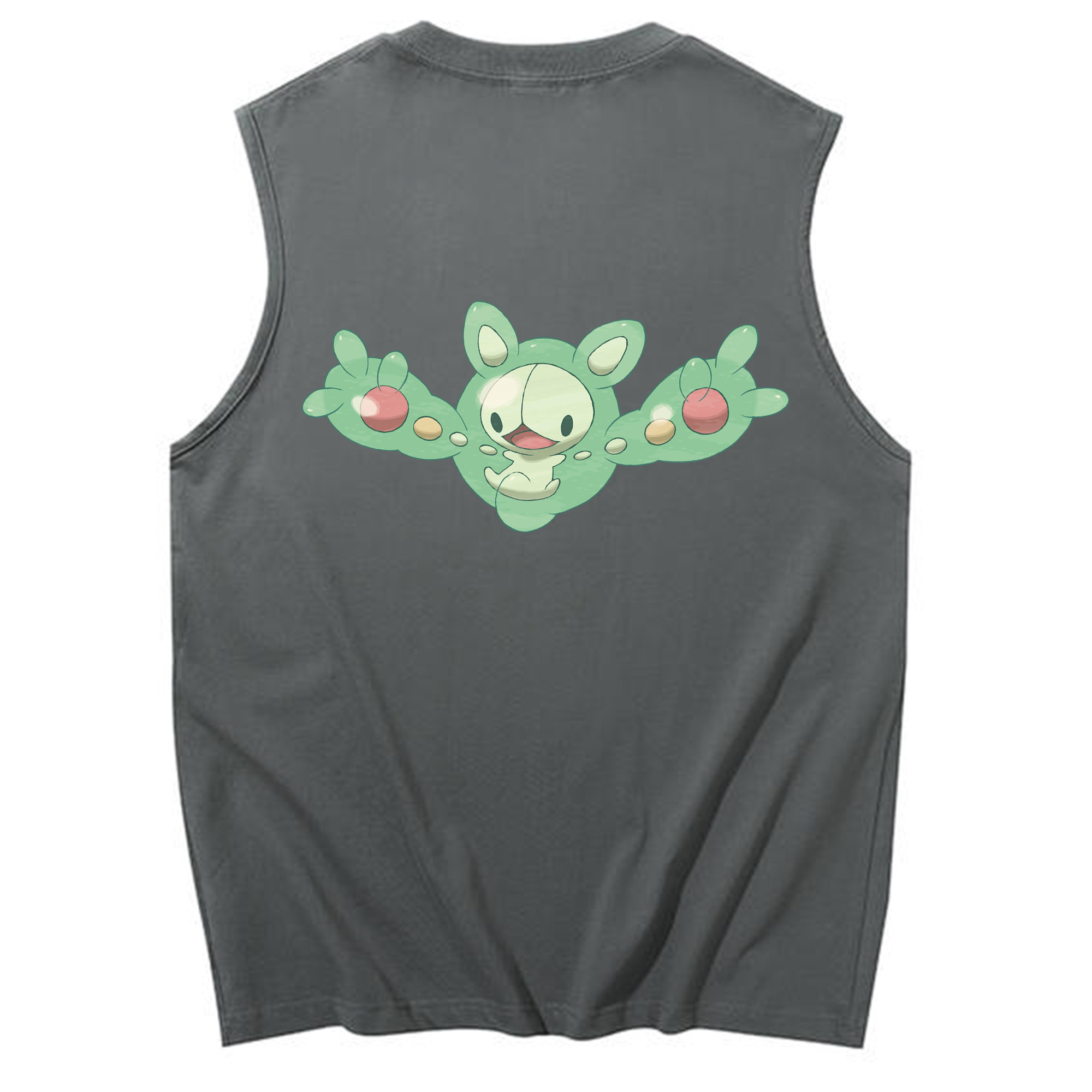 （画像用） ポケットモンスター Pokémon コットン100％タンクトップ（背面プリント）